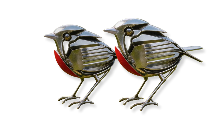 Ribili HopeWings Metal Robin - Double Gift