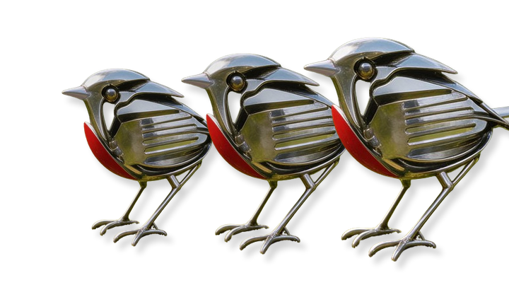 Ribili HopeWings Metal Robin - Best Value Triple