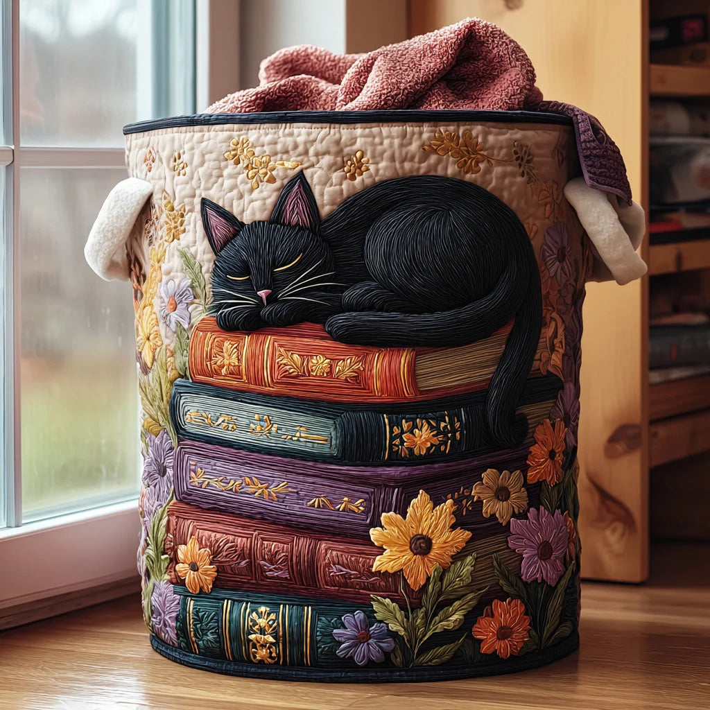 Sleeping Cat & Books design